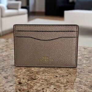 Coach card holder Size  4''x 2.5''